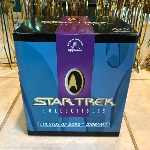 Star Trek Other - NEW Star Trek The Next Generation Collectibles Locutus of Borg Diorama NIB Rare